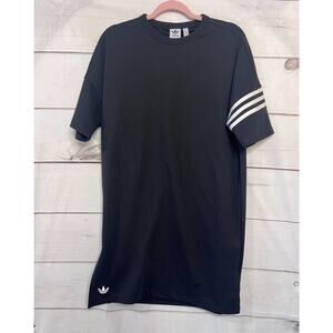 ADIDAS Size XS Black Short Sleeve Dress Sporty Comfy Cute <3